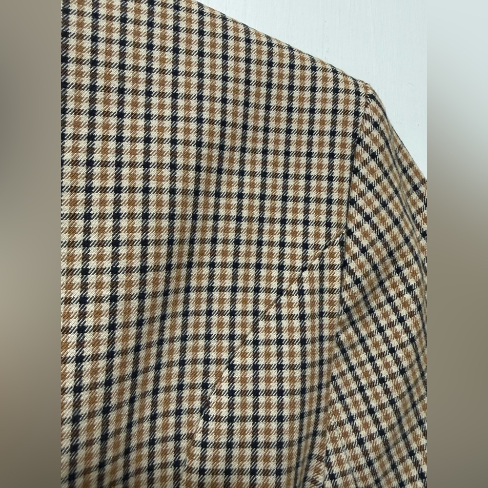 Banana Republic Double-Breasted Plaid Blazer NWT - Picture 11 of 13